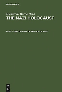 Front cover_The Origins of the Holocaust