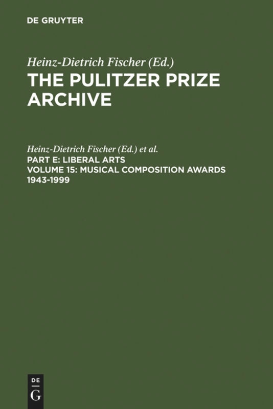 Front cover_Musical Composition Awards 1943-1999