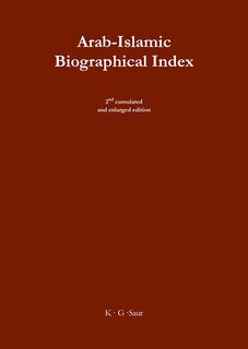 Front cover_Arab-Islamic Biographical Index II
