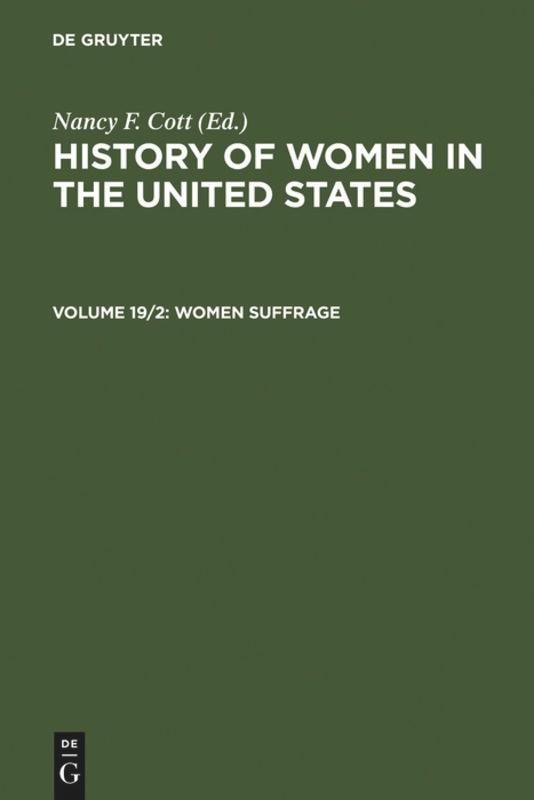 Couverture_Women Suffrage