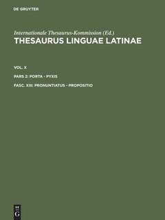 Front cover_Pronuntiatus - Propositio