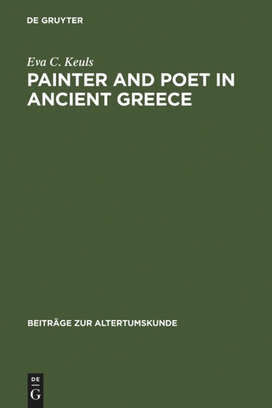 Front cover_Painter and Poet in Ancient Greece