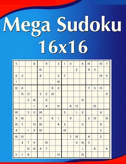 Couverture_16 x 16 Mega Sudoku Large Print
