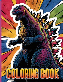 Front cover_Godzilla Coloring Book