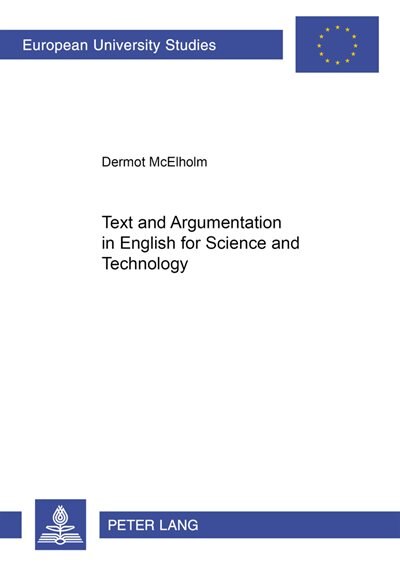 Couverture_Text And Argumentation In English For Science And Technology