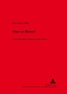 Front cover_One Or Three?