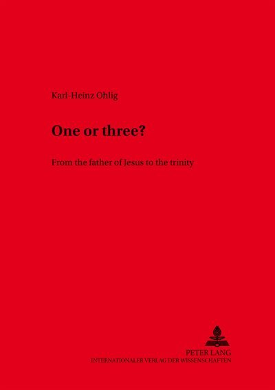 Front cover_One Or Three?