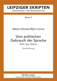 Couverture_Vom politischen Gebrauch der Sprache