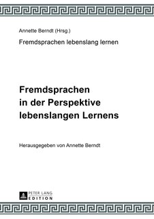 Couverture_Fremdsprachen in der Perspektive lebenslangen Lernens