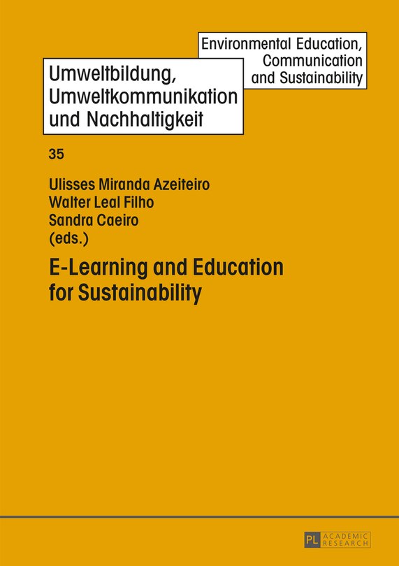 Front cover_E-Learning and Education for Sustainability