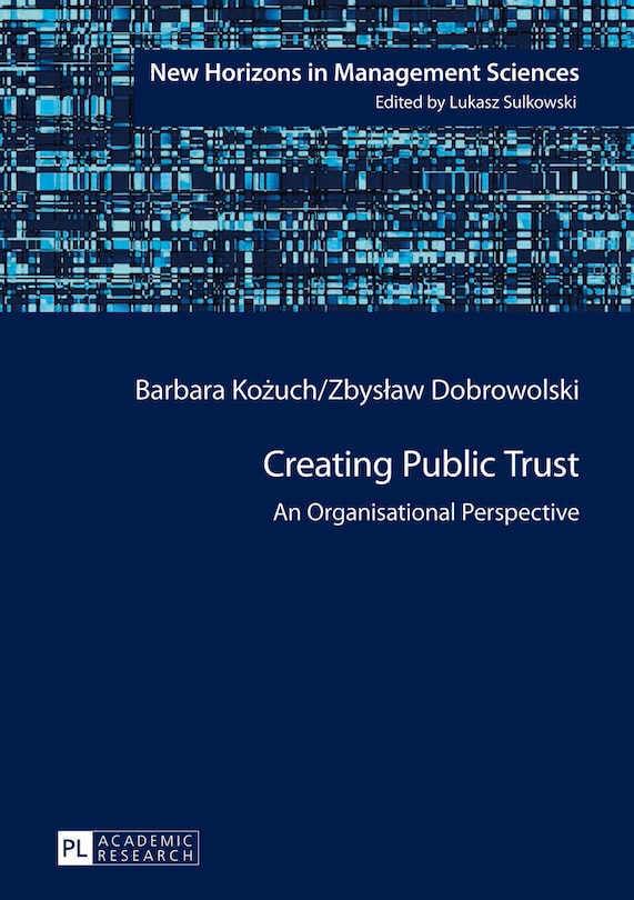 Front cover_Creating Public Trust