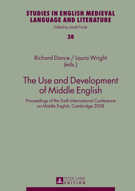 Front cover_The Use and Development of Middle English