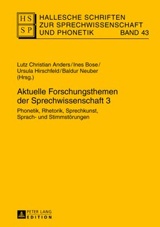 Couverture_Aktuelle Forschungsthemen der Sprechwissenschaft 3