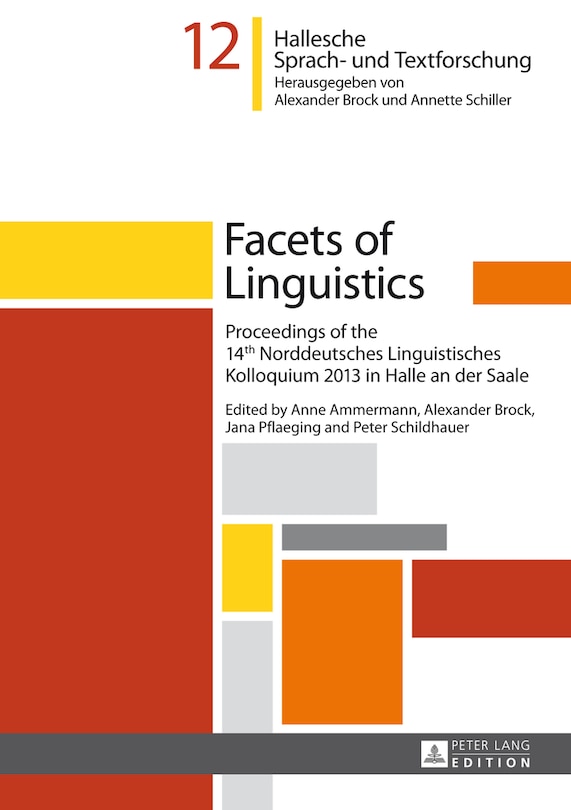 Couverture_Facets of Linguistics