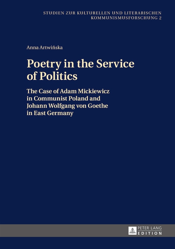 Couverture_Poetry in the Service of Politics