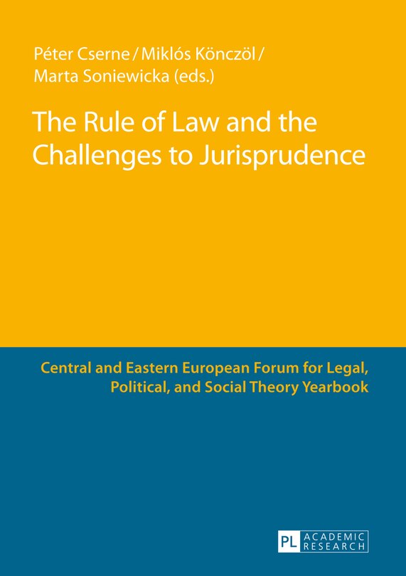 Front cover_The Rule of Law and the Challenges to Jurisprudence
