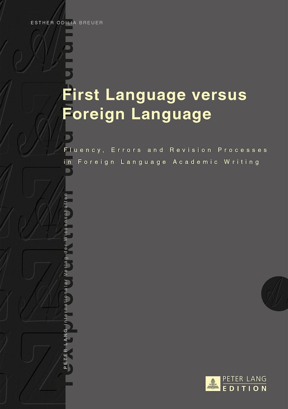 Front cover_First Language versus Foreign Language