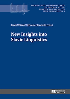Couverture_New Insights into Slavic Linguistics