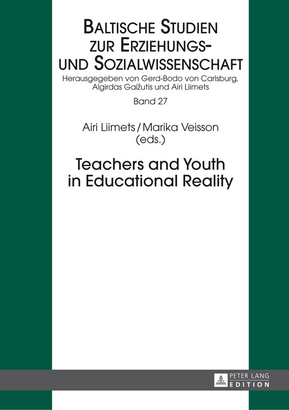 Couverture_Teachers and Youth in Educational Reality