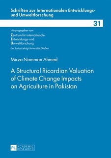 Front cover_A Structural Ricardian Valuation of Climate Change Impacts on Agriculture in Pakistan