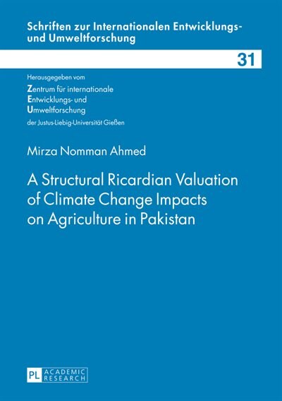 Front cover_A Structural Ricardian Valuation of Climate Change Impacts on Agriculture in Pakistan