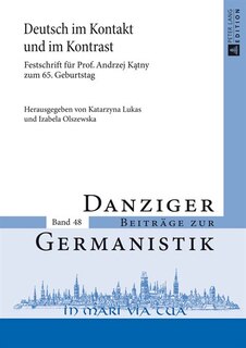Front cover_Deutsch im Kontakt und im Kontrast