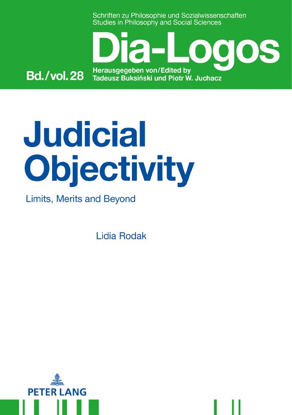 Front cover_Judicial Objectivity: