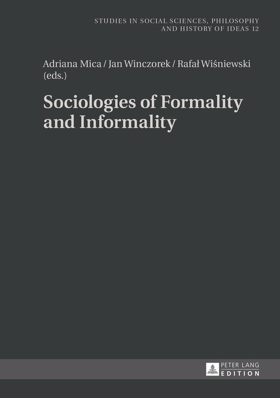 Couverture_Sociologies of Formality and Informality