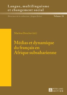 Couverture_M&eacute;dias et dynamique du fran&ccedil;ais en Afrique subsaharienne