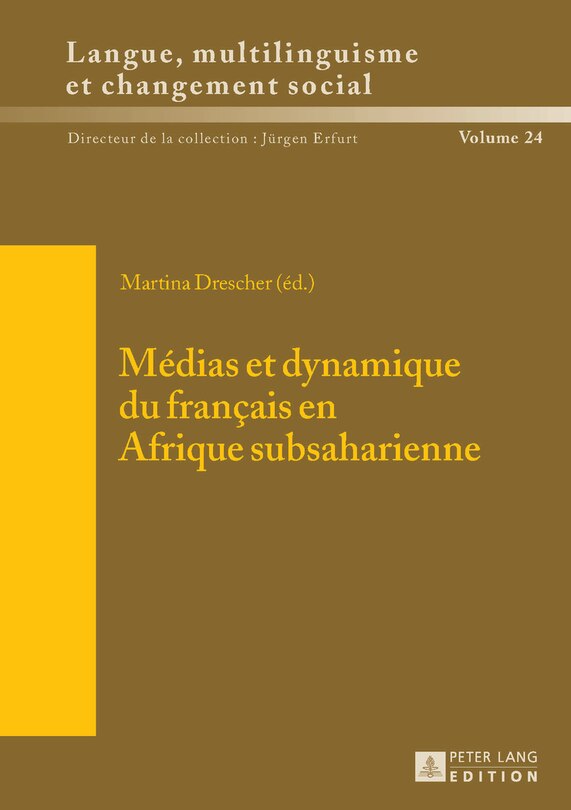 Couverture_M&eacute;dias et dynamique du fran&ccedil;ais en Afrique subsaharienne