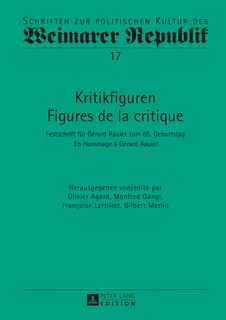 Couverture_Kritikfiguren / Figures de la critique