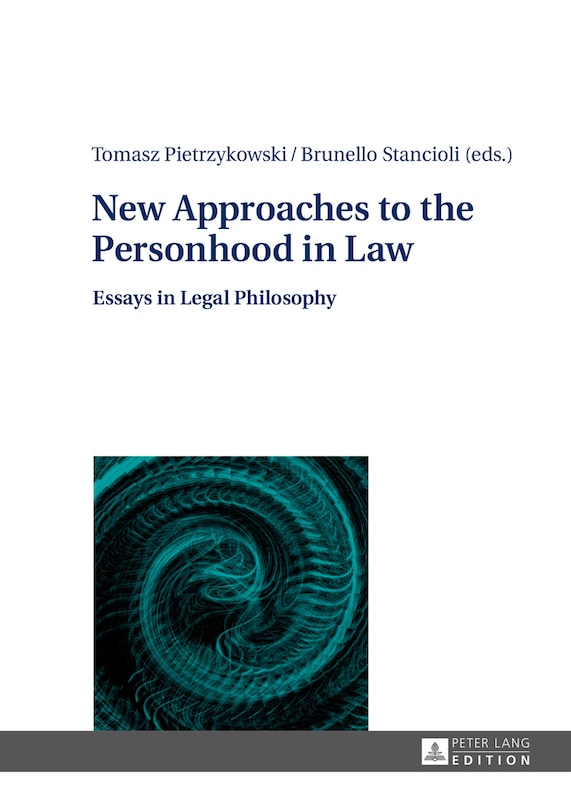 Couverture_New Approaches to the Personhood in Law