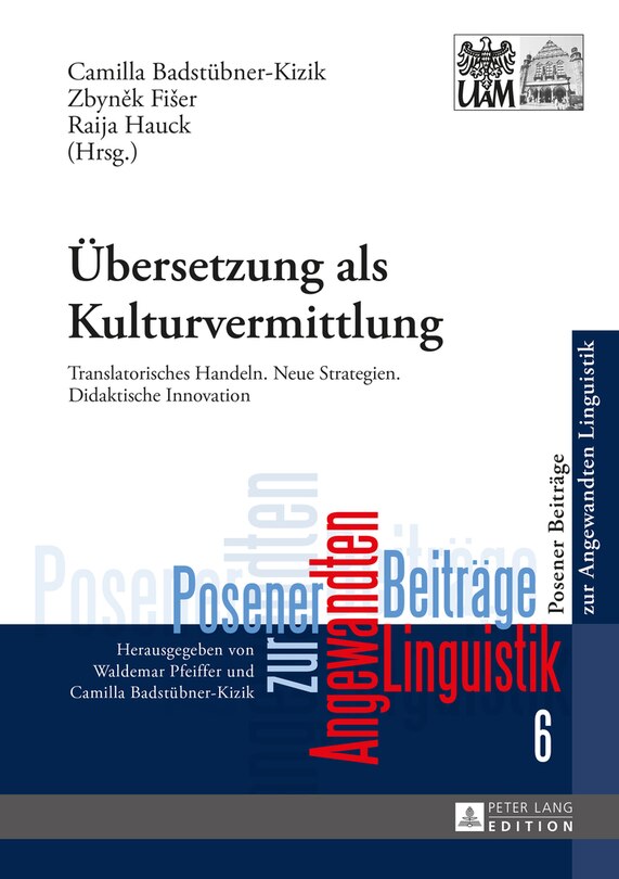 Front cover_Uebersetzung als Kulturvermittlung