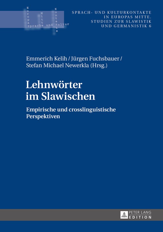 Front cover_Lehnwoerter im Slawischen
