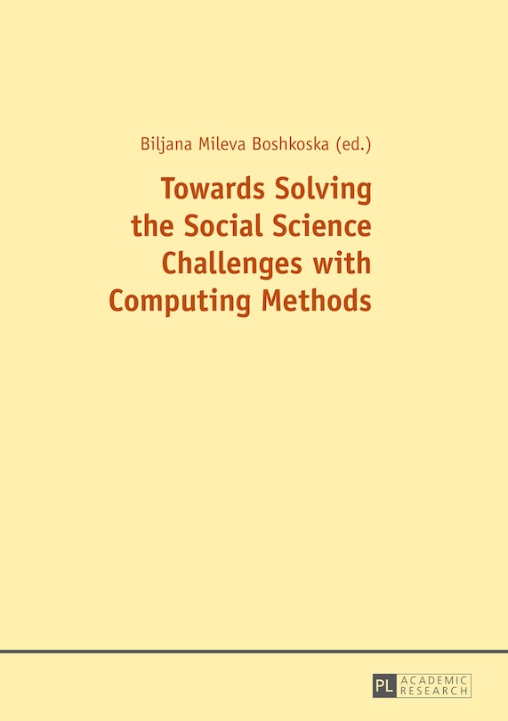 Couverture_Towards Solving the Social Science Challenges with Computing Methods
