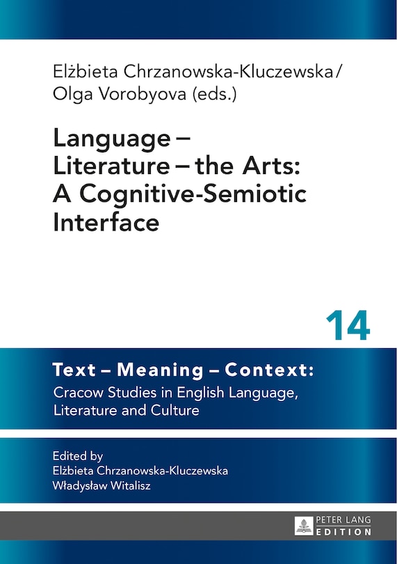 Couverture_Language − Literature − the Arts: A Cognitive-Semiotic Interface