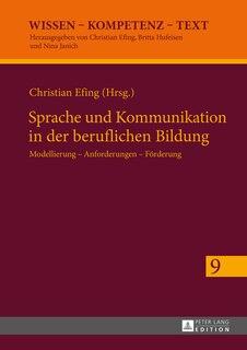 Front cover_Sprache und Kommunikation in der beruflichen Bildung