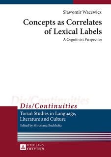 Couverture_Concepts as Correlates of Lexical Labels
