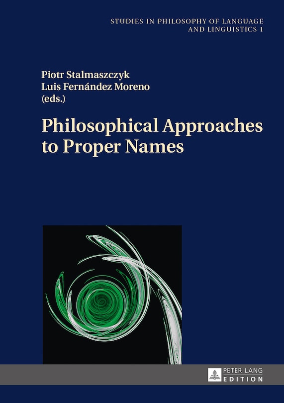 Front cover_Philosophical Approaches to Proper Names
