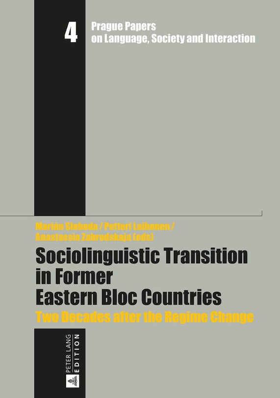 Couverture_Sociolinguistic Transition in Former Eastern Bloc Countries