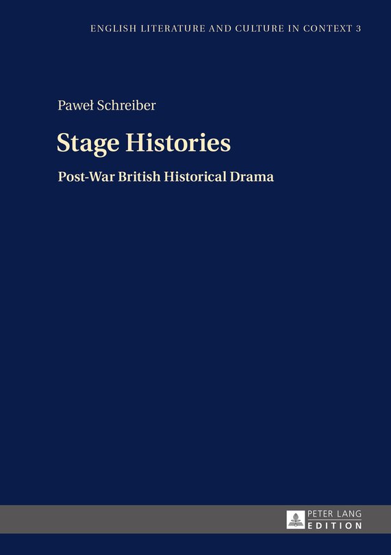 Front cover_Stage Histories