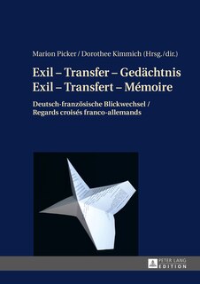 Couverture_Exil - Transfer - Gedaechtnis / Exil - Transfert - Mémoire
