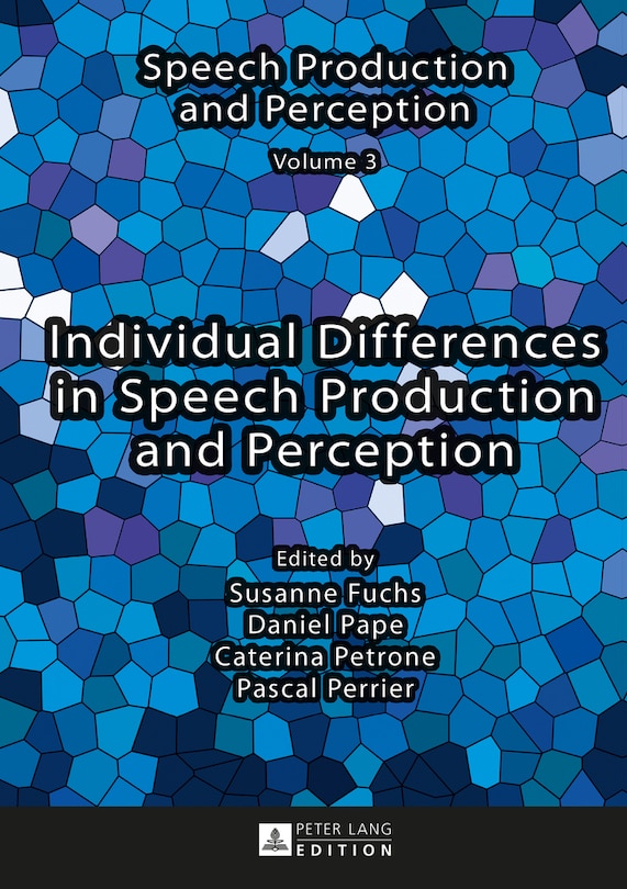 Front cover_Individual Differences in Speech Production and Perception