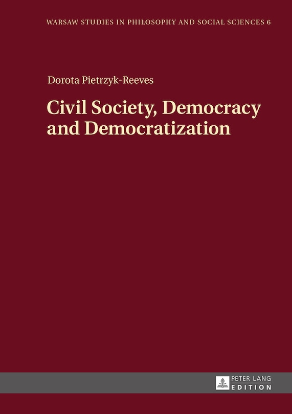 Couverture_Civil Society, Democracy and Democratization