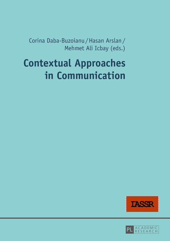 Front cover_Contextual Approaches in Communication