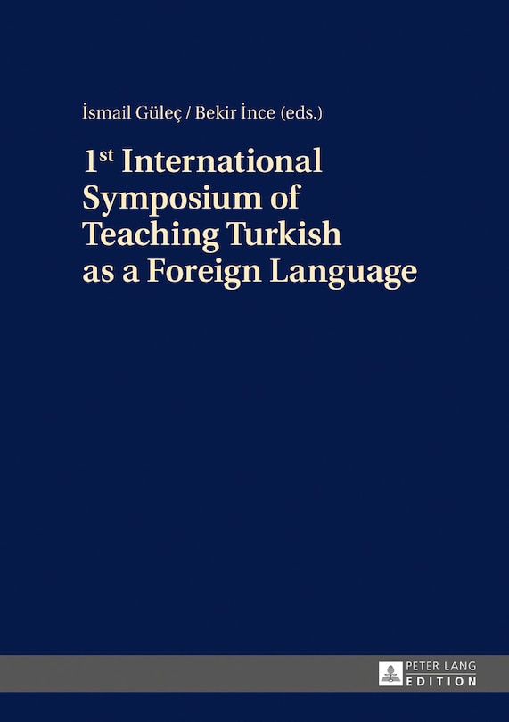 Couverture_1st International Symposium of Teaching Turkish as a Foreign Language