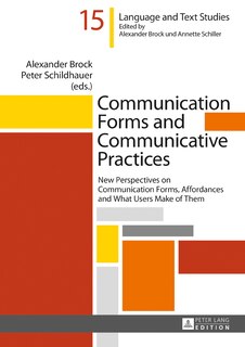 Couverture_Communication Forms and Communicative Practices