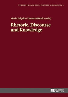 Couverture_Rhetoric, Discourse and Knowledge
