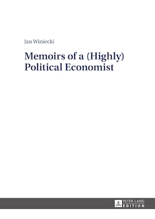 Couverture_Memoirs of a (Highly) Political Economist