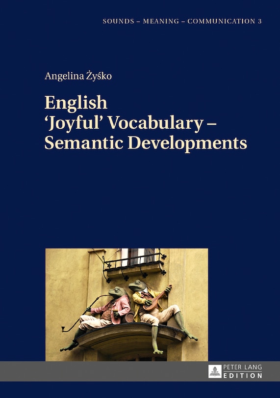 Couverture_English &lsquo;Joyful' Vocabulary - Semantic Developments